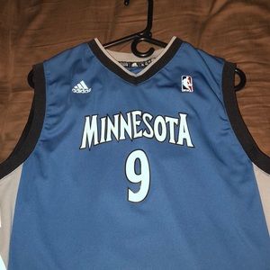 NBA #9 old MN Timberwolves Rickey Rubio Jersey
